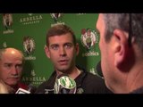 Brad Stevens on the Celtics Struggles to Stop Sixers Perimeter Players as Much as Their Big Men