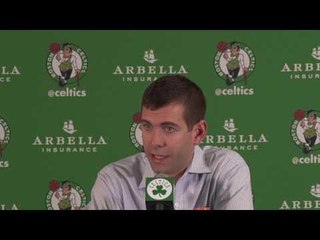 Brad Stevens on Al Horford's Four 4th Quarter 3-Pointers as Part of New Franchise-Record 19 3's