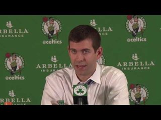 Brad Stevens on the Celtics Getting Out Rebounded by 24