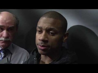 Isaiah Thomas on Garden's Playoff Atmosphere in Celtics Win Over Rockets