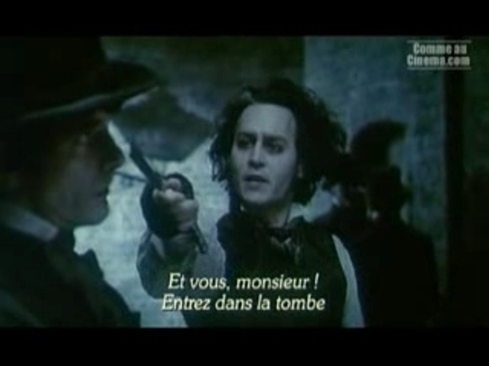 Sweeney Todd le diabolique barbier de Fleet Street Trailer