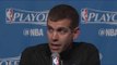 Brad Stevens on Isaiah Thomas' Decision to Play in Game 2 & Limiting Chicago Bulls Rebounding