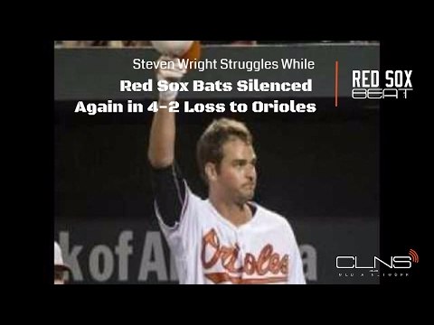 Steven Wright Struggles While Red Sox Bats Silenced Again in 4-2 Loss to Orioles