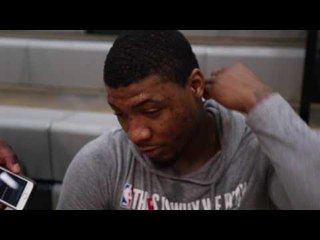 Video herunterladen: Marcus Smart on KG Celtics speech: 