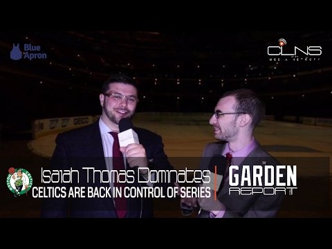 Isaiah Thomas Dominates in Celtics Game 4 Win vs. Bulls - Garden Report Post Game Show 1/2