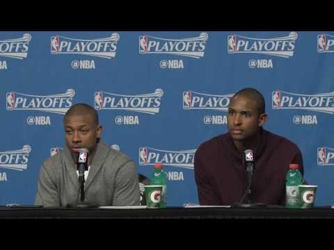 Isaiah Thomas and Al Horford on Thomas' Missing Tooth & Celtics Rallying for Game 1 Win Over Wizards