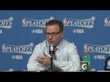 Scott Brooks on Markieff Morris' Ankle Injury & Isaiah Thomas' Greatness