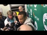 Avery Bradley on Hip Injury + Game 5 Celtics vs Wizards