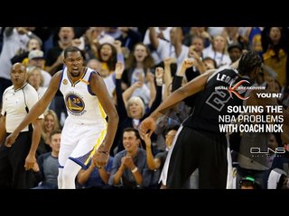 Spurs Warriors Game 1 + Wizards v Celtics Game 7 - Coach Nick is Breaking it Down