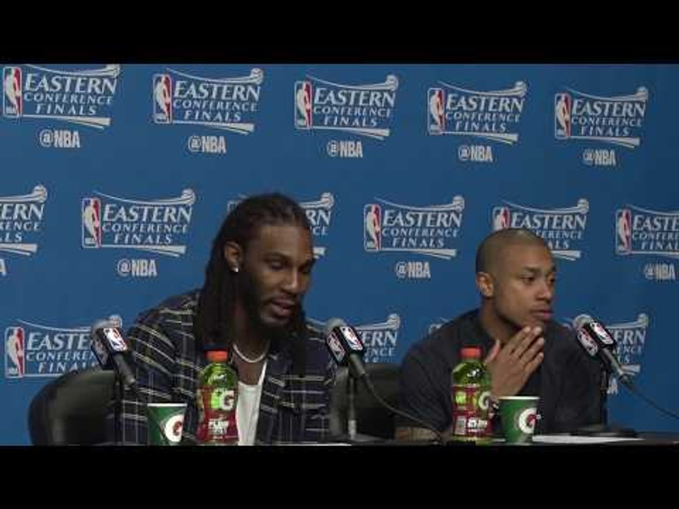 Isaiah Thomas & Jae Crowder on Boston Celtics Game 1 Loss to Cavs in Eastern Conference Finals