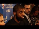 Kyrie Irving on Cavaliers Blowout Win in Game 2 Over Celtics