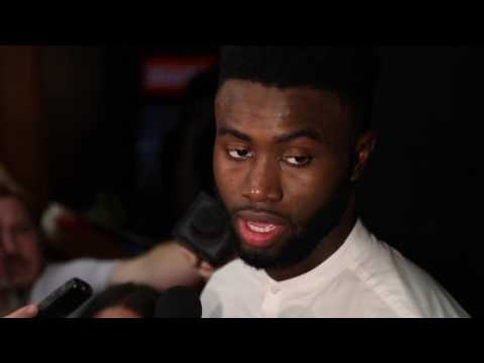 Jaylen Brown on Celtics Game 2 loss to Cavs: "We Got Our Asses Kicked"