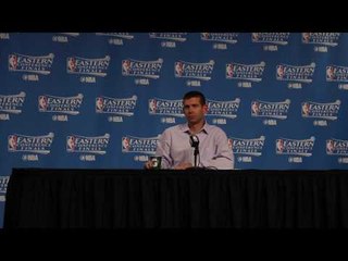 Brad Stevens on Avery Bradley's game winning 3 as Celtics beat Cavs in Game 3