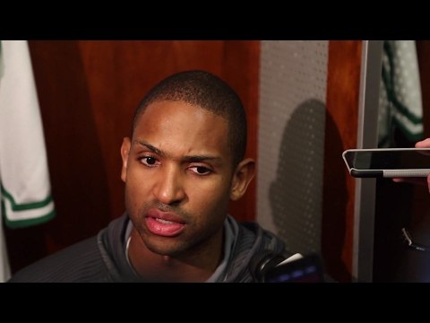 Al Horford on Celtics Winning NBA Draft Lottery, Matchup with Lebron James & Cavs