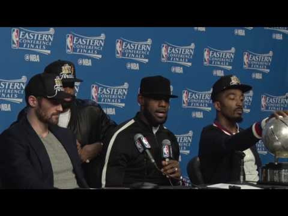 Lebron James on Breaking Michael Jordan's Playoff Scoring Record - FULL PRESSER