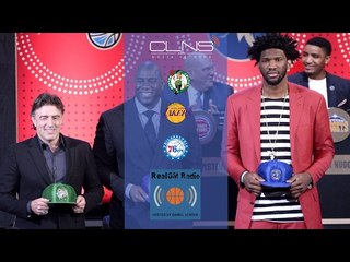 NBA Draft Lottery Winners: Jared Weiss (CELTICS), Derek Bodner (SIXERS), Darius Soriano (LAKERS)