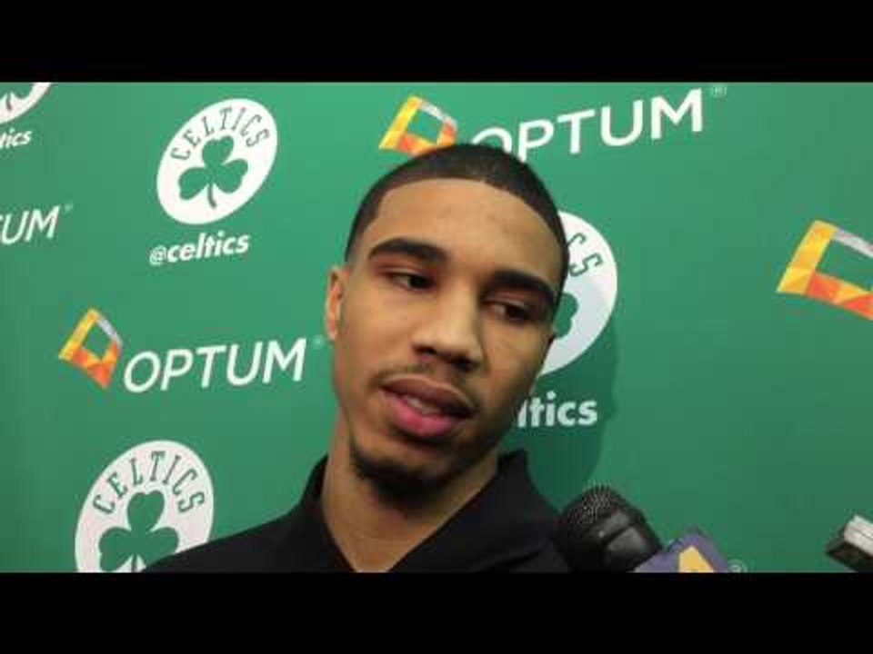 Boston Celtics rookie Jayson Tatum on preparing for summer league and role with Cs