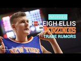 98: NBA TV's Leigh Ellis on PORZINGIS Trade Rumors   Interviewing NBA Commissioner Adam Silver