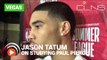 CELTICS rookie Jayson Tatum on studying PAUL PIERCE's game