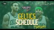 DEEP DIVE: Celtics SCHEDULE Highlights + NEW Coporate Logos on Uniforms - CELTICS STUFF LIVE
