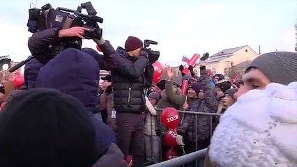Арслан Энн на митинге Навального в Челябинске 26.11.2017