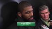(full) KYRIE IRVING talks DITCHING MASK, CELTICS comeback win over WARRIORS