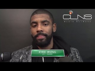 (full) KYRIE IRVING talks AVERY BRADLEY's elite defense
