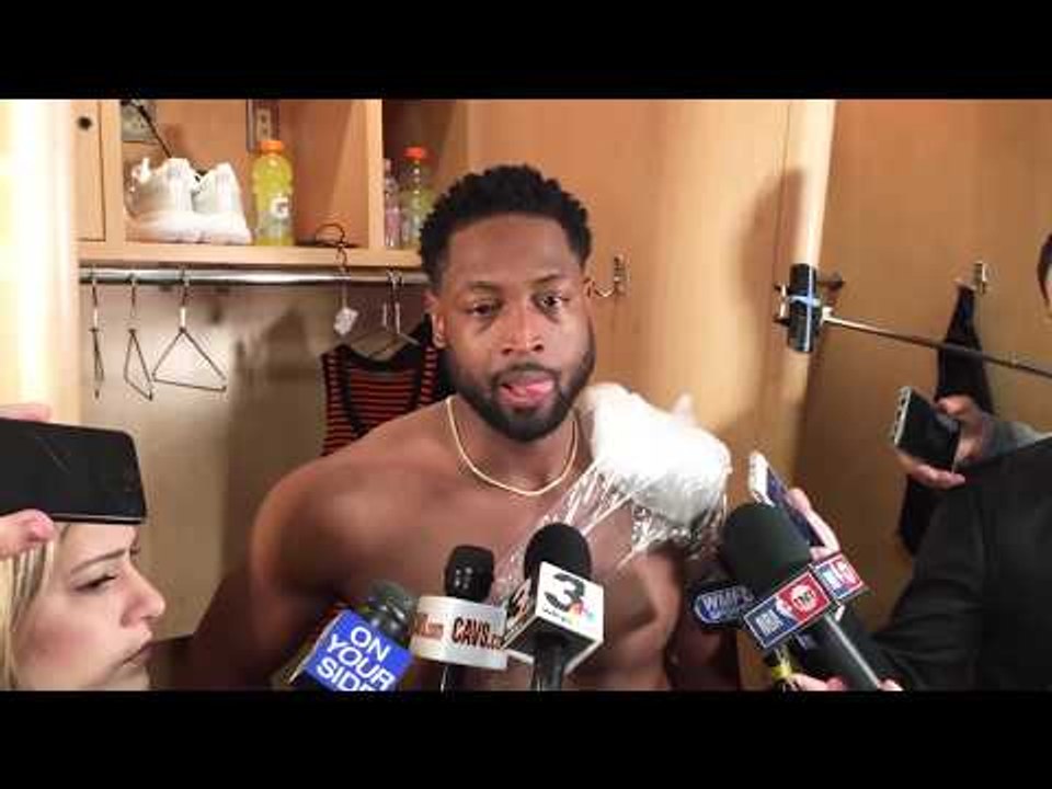 DWAYNE WADE talks GORDON HAYWARD broken ankle, first game as CAV