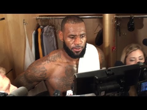 LEBRON JAMES on GORDON HAYWARD & KYRIE IRVING