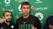 BRAD STEVENS talks MARCUS SMART's ankles and young CELTICS stepping up