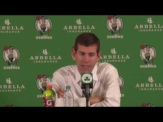 BRAD STEVENS on CELTICS 5th Straight Win, Finally Beating the SPURS