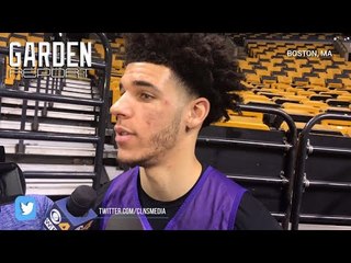 LAKERS' Practice: LONZO BALL on his BROTHER'S arrest in CHINA + Luke Walton on 08 CELTICS vs LAKERS