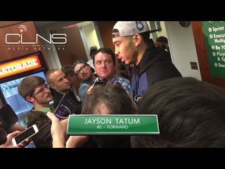 (Full) JAYSON TATUM talks his offensive game in the closing moments