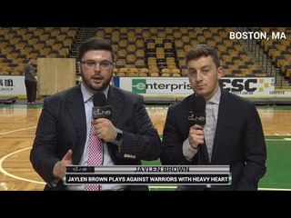 Emotional JAYLEN BROWN leads CELTICS to COMEBACK win over WARRIORS - The Garden Report