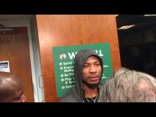(full) MARCUS SMART talks KELLY OLYNYK'S career performance