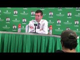 (Full) BRAD STEVENS On Kyrie's Elite Shooting, Putting More On Tatum's Plate, and Guards Rebounding