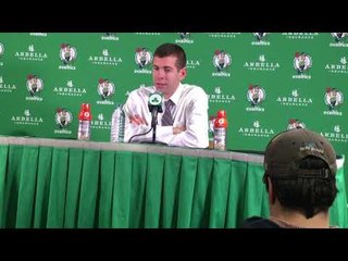 (Full) BRAD STEVENS On Kyrie's Elite Shooting, Putting More On Tatum's Plate, and Guards Rebounding