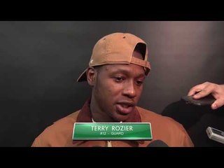 Terry Rozier talks Kyrie Irving's pump up speech that fueled Celtics to comeback win over Rockets