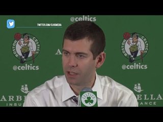Brad Stevens talks Marcus Smart attacking the paint, toying with lineups