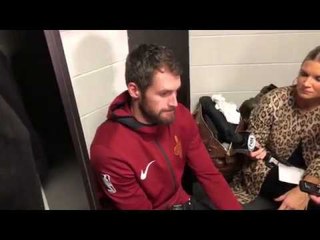 KEVIN LOVE talks Cavaliers Loss to Celtics