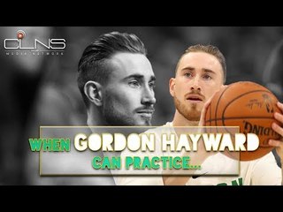 If GORDON HAYWARD can't play, his value will be felt equally in PRACTICE
