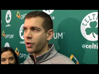 BRAD STEVENS Gives Updates on Status of KYRIE IRVING & MARCUS SMART
