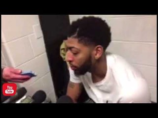 [Full] Anthony Davis Discusses PELICANS Win Over CELTICS
