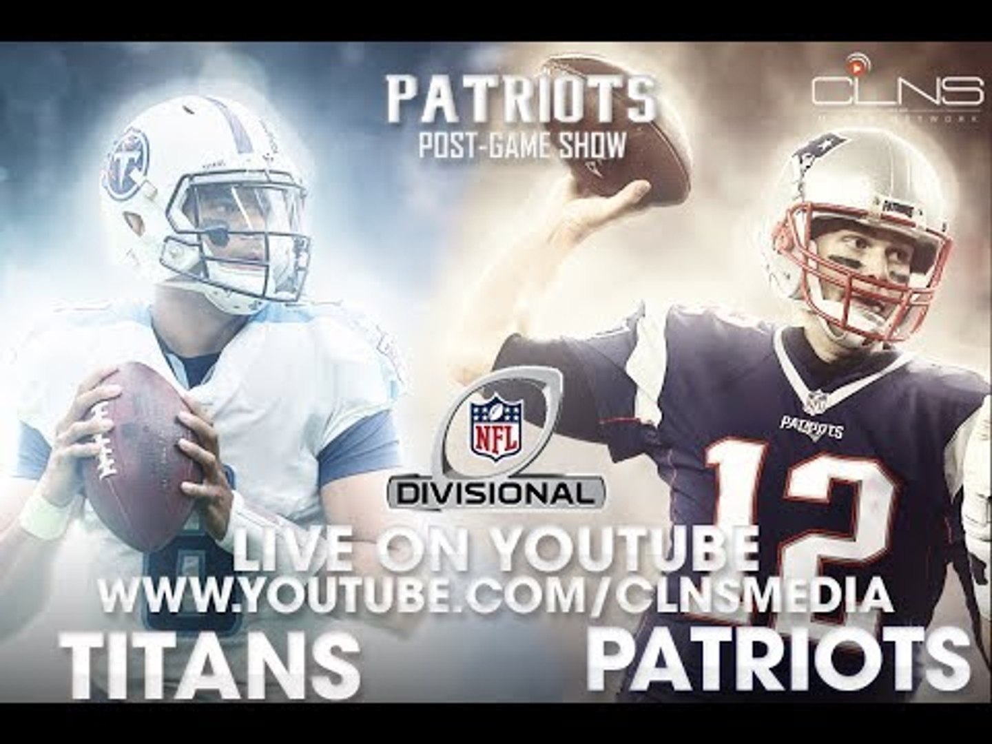 PATRIOTS def. TITANS and ADVANCE to AFC Championship -- CLNS POSTGAME -  video Dailymotion