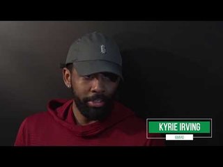 Kyrie Irving on being Paul Pierce fan