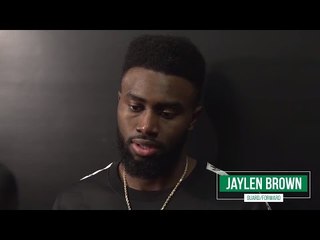 Jaylen Brown: "‘Too little, too late.’  That’s what Brad said."