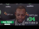 Paul Pierce Cherishes Celtics Memories on eve of NUMBER RETIREMENT at Boston Garden