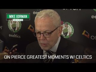 (full) CELTICS' play-by-play, Mike Gorman's favorite PAUL PIERCE moments