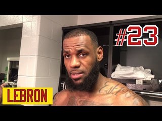 LeBron James Speaks About New Teammates, Win over Celtics