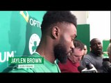 (full) JAYLEN BROWN talks Celtics' mentality entering the crucial point of NBA season
